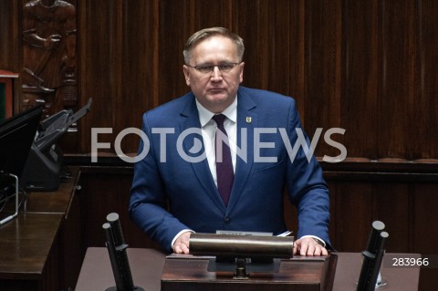  12.12.2023 WARSZAWA<br />
POSIEDZENIE SEJMU<br />
N/Z ANDRZEJ GAWRON<br />
 