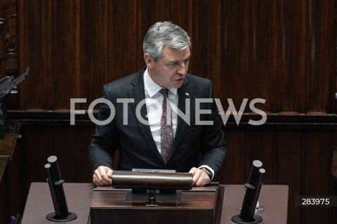  12.12.2023 WARSZAWA<br />
POSIEDZENIE SEJMU<br />
N/Z PRZEMYSLAW DRABEK<br />
 