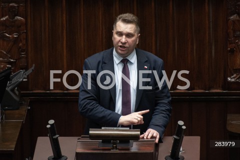  12.12.2023 WARSZAWA<br />
POSIEDZENIE SEJMU<br />
N/Z PRZEMYSLAW CZARNEK<br />
 