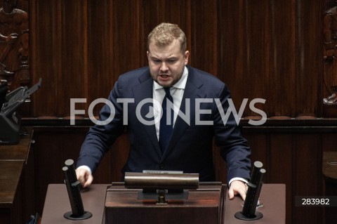  12.12.2023 WARSZAWA<br />
POSIEDZENIE SEJMU<br />
N/Z MICHAL MOSKAL<br />
 