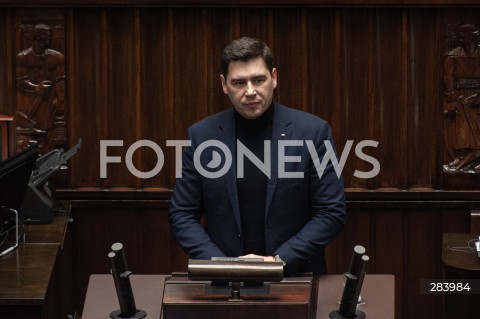  12.12.2023 WARSZAWA<br />
POSIEDZENIE SEJMU<br />
N/Z DARIUSZ STEFANIUK<br />
 