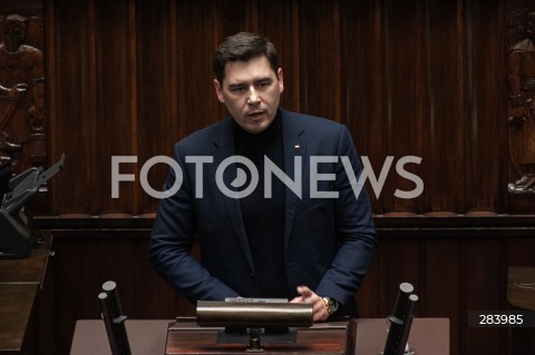  12.12.2023 WARSZAWA<br />
POSIEDZENIE SEJMU<br />
N/Z DARIUSZ STEFANIUK<br />
 