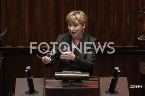  12.12.2023 WARSZAWA<br />
POSIEDZENIE SEJMU<br />
N/Z MIROSLAWA STACHOWIAK ROZECKA<br />
 