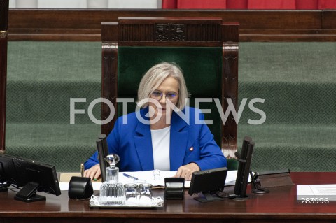  12.12.2023 WARSZAWA<br />
POSIEDZENIE SEJMU<br />
N/Z DOROTA NIEDZIELA<br />
 