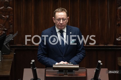  12.12.2023 WARSZAWA<br />
POSIEDZENIE SEJMU<br />
N/Z ROBERT TELUS<br />
 