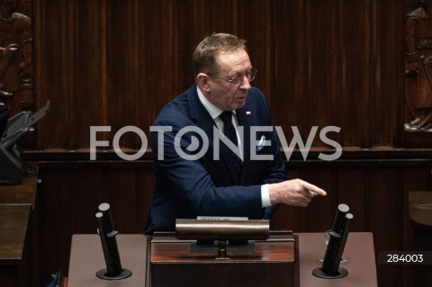  12.12.2023 WARSZAWA<br />
POSIEDZENIE SEJMU<br />
N/Z ROBERT TELUS<br />
 