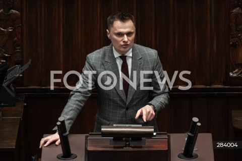  12.12.2023 WARSZAWA<br />
POSIEDZENIE SEJMU<br />
N/Z KRZYSZTOF CIECIORA<br />
 