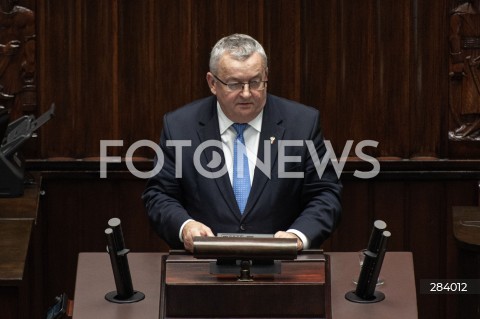  12.12.2023 WARSZAWA<br />
POSIEDZENIE SEJMU<br />
N/Z ANDRZEJ ADAMCZYK<br />
 