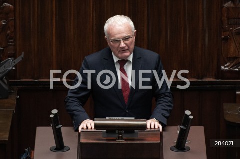  12.12.2023 WARSZAWA<br />
POSIEDZENIE SEJMU<br />
N/Z PIOTR POLAK<br />
 