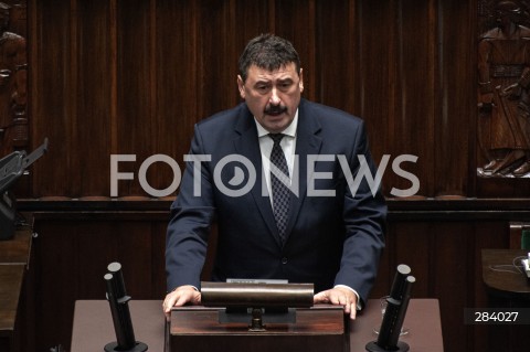  12.12.2023 WARSZAWA<br />
POSIEDZENIE SEJMU<br />
N/Z RYSZARD BARTOSIK<br />
 