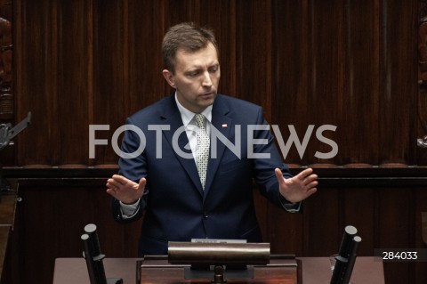  12.12.2023 WARSZAWA<br />
POSIEDZENIE SEJMU<br />
N/Z LUKASZ SCHREIBER<br />
 