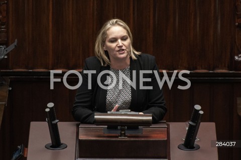  12.12.2023 WARSZAWA<br />
POSIEDZENIE SEJMU<br />
N/Z DOMINIKA CHOROSINSKA<br />
 