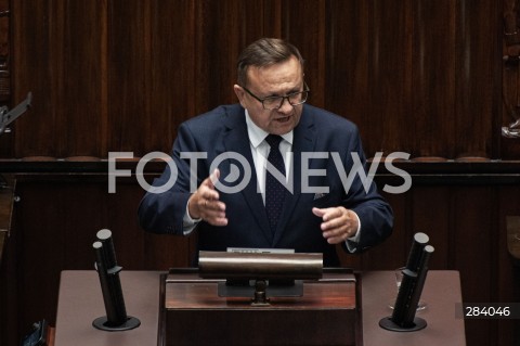  12.12.2023 WARSZAWA<br />
POSIEDZENIE SEJMU<br />
N/Z MAREK MATUSZEWSKI<br />
 