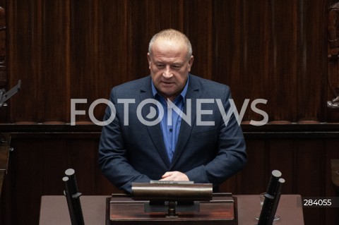  12.12.2023 WARSZAWA<br />
POSIEDZENIE SEJMU<br />
N/Z ARTUR SZALABAWKA<br />
 