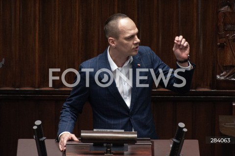  12.12.2023 WARSZAWA<br />
POSIEDZENIE SEJMU<br />
N/Z RAFAL WEBER<br />
 