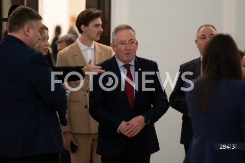  14.12.2023 WARSZAWA<br />
UROCZYSTOSC ZAPALENIA MENORY CHANUKOWEJ W SEJMIE RP<br />
N/Z BARTLOMIEJ SIENKIEWICZ<br />
FOT. MARCIN BANASZKIEWICZ/FOTONEWS  