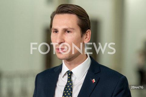  18.01.2024 WARSZAWA SEJM <br />
POSIEDZENIE SEJMU RP<br />
N/Z KACPER PLAZYNSKI<br />
FOT. MARCIN BANASZKIEWICZ/FOTONEWS  