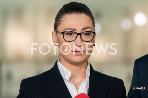  18.01.2024 WARSZAWA SEJM <br />
POSIEDZENIE SEJMU RP<br />
N/Z MALGORZATA GOLINSKA<br />
FOT. MARCIN BANASZKIEWICZ/FOTONEWS  