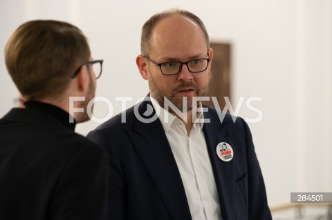  18.01.2024 WARSZAWA SEJM <br />
POSIEDZENIE SEJMU RP<br />
N/Z MARCIN PRZYDACZ<br />
FOT. MARCIN BANASZKIEWICZ/FOTONEWS  