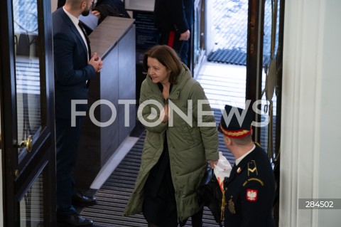  18.01.2024 WARSZAWA SEJM <br />
POSIEDZENIE SEJMU RP<br />
N/Z JOANNA LICHOCKA<br />
FOT. MARCIN BANASZKIEWICZ/FOTONEWS  