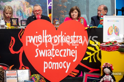  28.01.2024 WARSZAWA<br />
32 FINAL WIELKIEJ ORKIESTRY SWIATECZNEJ POMOCY<br />
N/Z ALEKSANDRA RUTKOWSKA JERZY JUREK OWSIAK LIDIA NIEDZWIEDZKA OWSIAK BOHDAN MARUSZEWSKI<br />
FOT. MARCIN BANASZKIEWICZ/FOTONEWS  