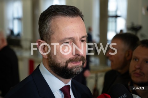  07.02.2024 WARSZAWA SEJM <br />
5. POSIEDZENIE SEJMU RP<br />
N/Z WLADYSLAW KOSINIAK KAMYSZ<br />
FOT. MARCIN BANASZKIEWICZ/FOTONEWS  