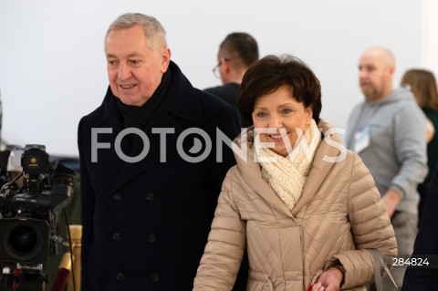  07.02.2024 WARSZAWA SEJM <br />
5. POSIEDZENIE SEJMU RP<br />
N/Z HENRYK KOWALCZYK MARLENA MALAG<br />
FOT. MARCIN BANASZKIEWICZ/FOTONEWS  