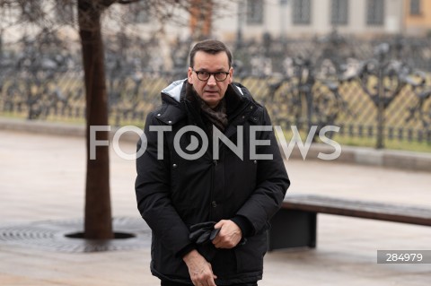  10.02.2024 WARSZAWA<br />
OBCHODY MIESIECZNICY SMOLENSKIEJ<br />
N/Z MATEUSZ MORAWIECKI<br />
FOT. MARCIN BANASZKIEWICZ/FOTONEWS  