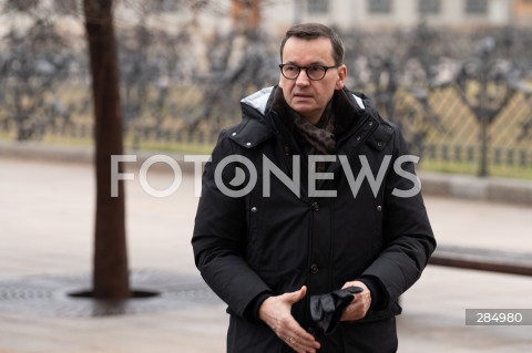  10.02.2024 WARSZAWA<br />
OBCHODY MIESIECZNICY SMOLENSKIEJ<br />
N/Z MATEUSZ MORAWIECKI<br />
FOT. MARCIN BANASZKIEWICZ/FOTONEWS  