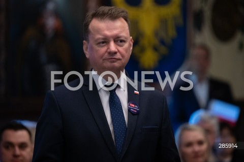  03.03.2024 ZIELONKA<br />
SPOTKANIE MARIUSZA BLASZCZAKA Z MIESZKANCAMI ZIELONKI<br />
#BADZMYRAZEM<br />
N/Z MARIUSZ BLASZCZAK<br />
FOT. MARCIN BANASZKIEWICZ/FOTONEWS  