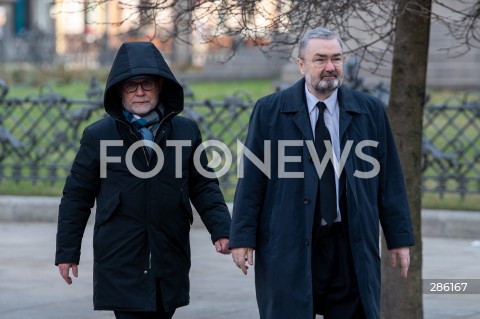  10.03.2024 WARSZAWA<br />
OBCHODY MIESIECZNICY SMOLENSKIEJ<br />
N/Z ZDZISLAW SIPIERA KAROL KARSKI<br />
FOT. MARCIN BANASZKIEWICZ/FOTONEWS  