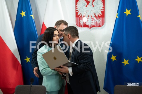  15.03.2024 WARSZAWA<br />
KOMISJA SLEDCZA DS. PEGASUSA<br />
N/Z MAGDALENA SROKA PAWEL SLIZ TOMASZ TRELA<br />
FOT. MARCIN BANASZKIEWICZ/FOTONEWS  