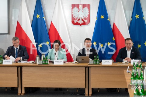  15.03.2024 WARSZAWA<br />
KOMISJA SLEDCZA DS. PEGASUSA<br />
N/Z MARCIN BOSACKI MAGDALENA SROKA PAWEL SLIZ TOMASZ TRELA<br />
FOT. MARCIN BANASZKIEWICZ/FOTONEWS  