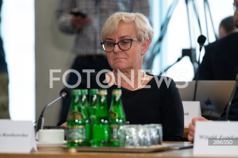  15.03.2024 WARSZAWA<br />
KOMISJA SLEDCZA DS. PEGASUSA<br />
N/Z JOANNA KLUZIK ROSTKOWSKA<br />
FOT. MARCIN BANASZKIEWICZ/FOTONEWS  