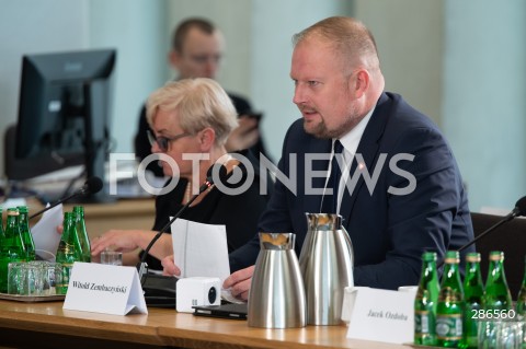  15.03.2024 WARSZAWA<br />
KOMISJA SLEDCZA DS. PEGASUSA<br />
N/Z JOANNA KLUZIK ROSTKOWSKA WITOLD ZEMBACZYNSKI<br />
FOT. MARCIN BANASZKIEWICZ/FOTONEWS  