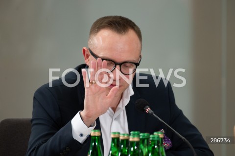  18.03.2024 WARSZAWA<br />
KOMISJA SLEDCZA DS. WYBOROW KOPERTOWYCH<br />
N/Z ARTUR SOBON<br />
FOT. MARCIN BANASZKIEWICZ/FOTONEWS  