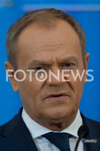  19.03.2024 WARSZAWA<br />
KONFERENCJA PRASOWA PREMIERA DONALDA TUSKA<br />
N/Z PREMIER DONALD TUSK<br />
FOT. MARCIN BANASZKIEWICZ/FOTONEWS  