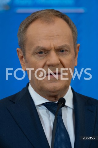  19.03.2024 WARSZAWA<br />
KONFERENCJA PRASOWA PREMIERA DONALDA TUSKA<br />
N/Z PREMIER DONALD TUSK<br />
FOT. MARCIN BANASZKIEWICZ/FOTONEWS  