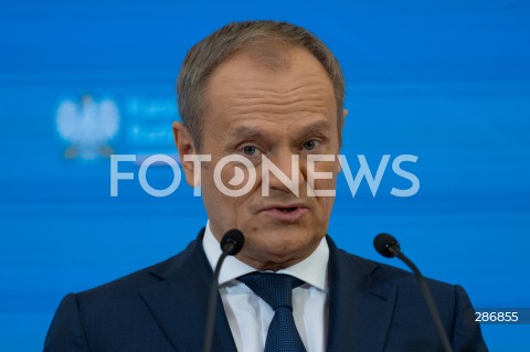  19.03.2024 WARSZAWA<br />
KONFERENCJA PRASOWA PREMIERA DONALDA TUSKA<br />
N/Z PREMIER DONALD TUSK<br />
FOT. MARCIN BANASZKIEWICZ/FOTONEWS  