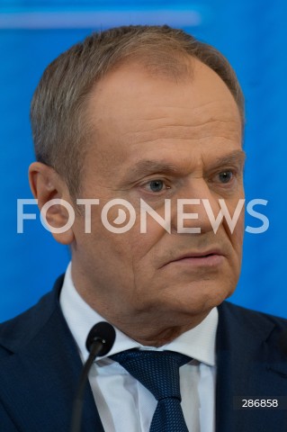  19.03.2024 WARSZAWA<br />
KONFERENCJA PRASOWA PREMIERA DONALDA TUSKA<br />
N/Z PREMIER DONALD TUSK<br />
FOT. MARCIN BANASZKIEWICZ/FOTONEWS  