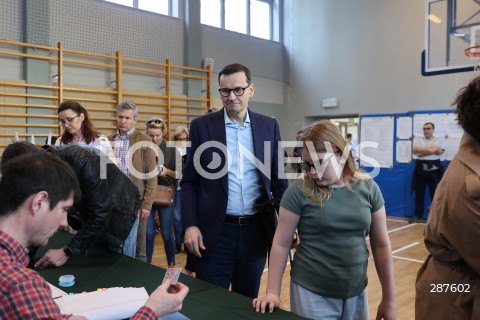  07.04.2024 WARSZAWA<br />
UDZIAL MATEUSZA MORAWIECKIEGO W WYBORACH SAMORZADOWYCH 2024<br />
N/Z MATEUSZ MORAWIECKI<br />
FOT. ANTONI BYSZEWSKI/FOTONEWS 