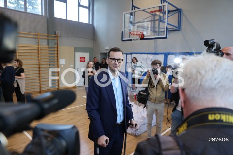  07.04.2024 WARSZAWA<br />
UDZIAL MATEUSZA MORAWIECKIEGO W WYBORACH SAMORZADOWYCH 2024<br />
N/Z MATEUSZ MORAWIECKI<br />
FOT. ANTONI BYSZEWSKI/FOTONEWS 