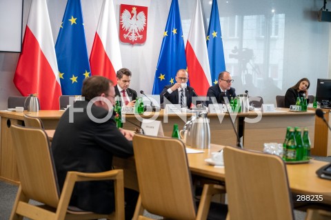  22.04.2024 WARSZAWA<br />
POSIEDZENIE KOMISJI SLEDCZEJ DS. AFERY WIZOWEJ<br />
N/Z MARIUSZ KAMINSKI<br />
FOT. MARCIN BANASZKIEWICZ/FOTONEWS  