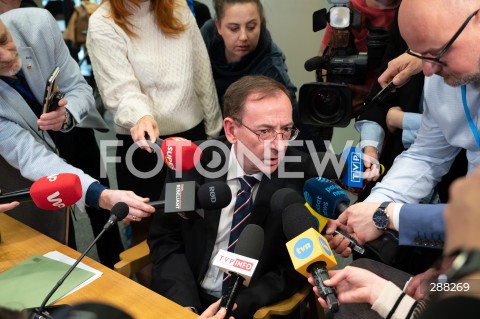  22.04.2024 WARSZAWA<br />
POSIEDZENIE KOMISJI SLEDCZEJ DS. AFERY WIZOWEJ<br />
N/Z MARIUSZ KAMINSKI<br />
FOT. MARCIN BANASZKIEWICZ/FOTONEWS  