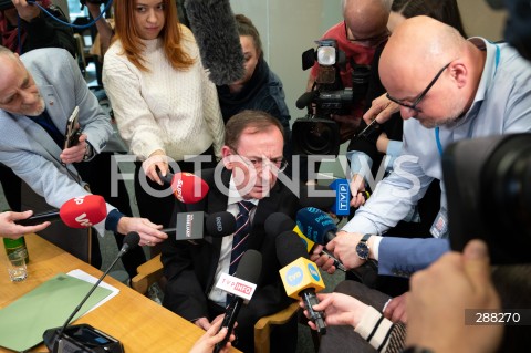  22.04.2024 WARSZAWA<br />
POSIEDZENIE KOMISJI SLEDCZEJ DS. AFERY WIZOWEJ<br />
N/Z MARIUSZ KAMINSKI<br />
FOT. MARCIN BANASZKIEWICZ/FOTONEWS  