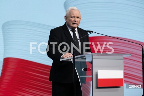  30.04.2024 WARSZAWA<br />
OSWIADCZENIE PREZESA PIS JAROSLAWA KACZYNSKIEGO<br />
N/Z JAROSLAW KACZYNSKI<br />
FOT. MARCIN BANASZKIEWICZ/FOTONEWS  