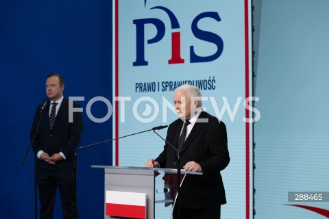  30.04.2024 WARSZAWA<br />
OSWIADCZENIE PREZESA PIS JAROSLAWA KACZYNSKIEGO<br />
N/Z JAROSLAW KACZYNSKI<br />
FOT. MARCIN BANASZKIEWICZ/FOTONEWS  