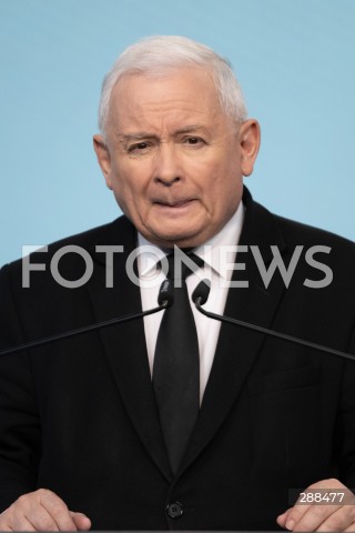  30.04.2024 WARSZAWA<br />
OSWIADCZENIE PREZESA PIS JAROSLAWA KACZYNSKIEGO<br />
N/Z JAROSLAW KACZYNSKI<br />
FOT. MARCIN BANASZKIEWICZ/FOTONEWS  