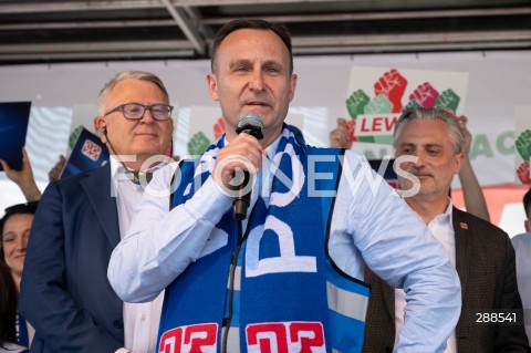  01.05.2024 WARSZAWA<br />
MARSZ LEWICY I OPZZ Z OKAZJI SWIETA PRACY<br />
NIECH SIE SWIECI 1 MAJA<br />
N/Z MIROSLAW GRZYBEK<br />
FOT. MARCIN BANASZKIEWICZ/FOTONEWS  