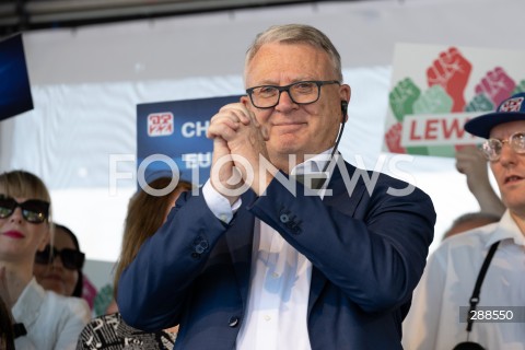  01.05.2024 WARSZAWA<br />
MARSZ LEWICY I OPZZ Z OKAZJI SWIETA PRACY<br />
NIECH SIE SWIECI 1 MAJA<br />
N/Z NICOLAS SCHMIT<br />
FOT. MARCIN BANASZKIEWICZ/FOTONEWS  